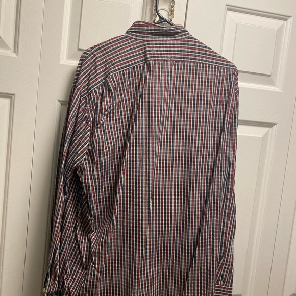 Polo Ralph Lauren Marlowe Red/Blue Stripes L/S Button Down Dress Shirt -Men's XL - Picture 3 of 15